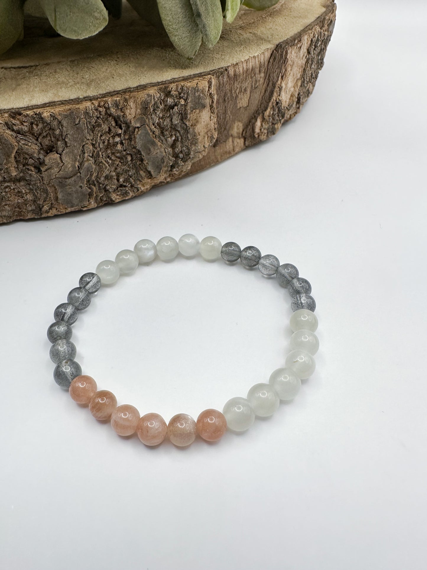 Pulsera de piedra lunar