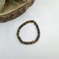 Pulsera ojo de tigre facetada