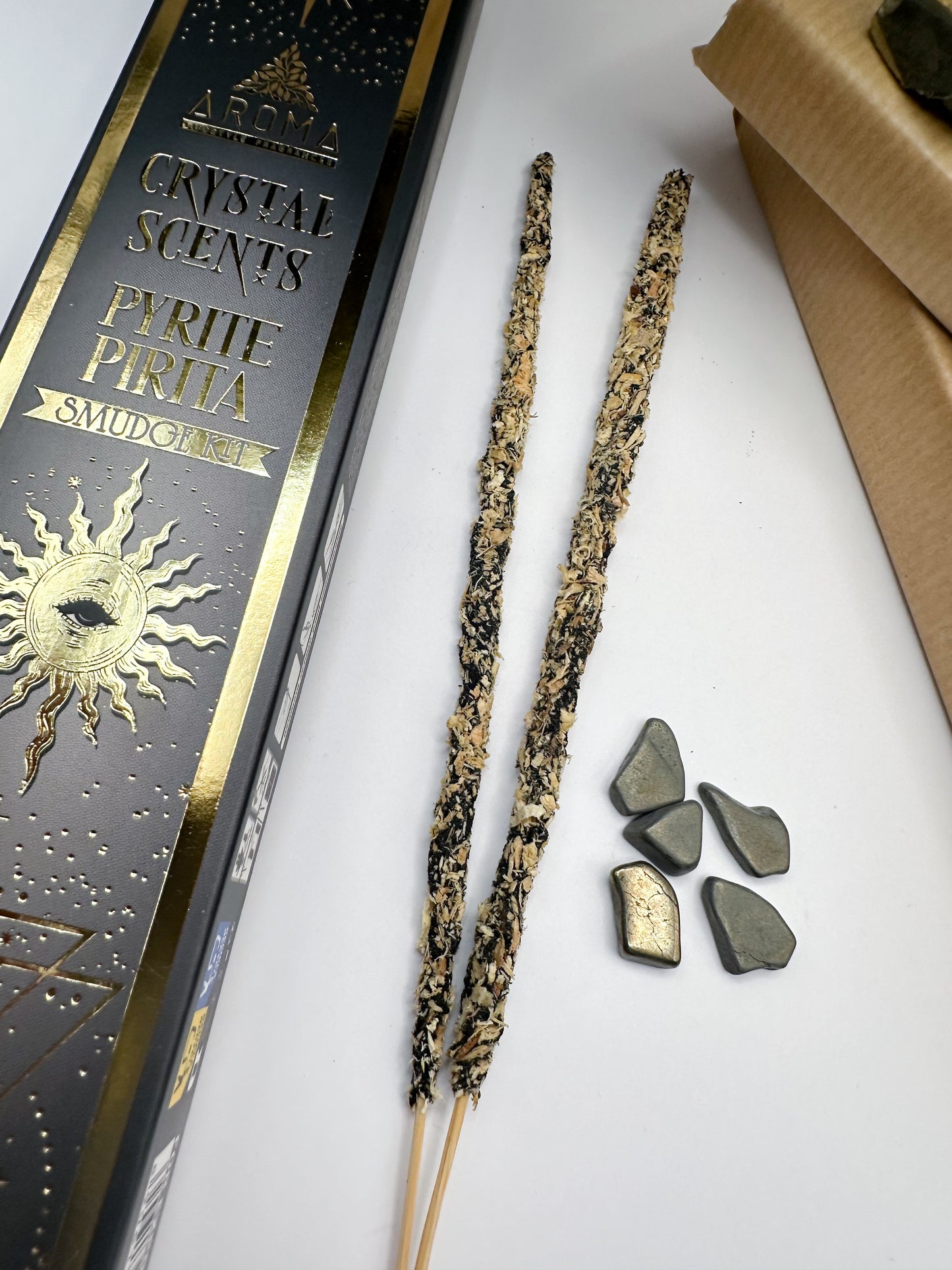 Incienso Crystal Pirita