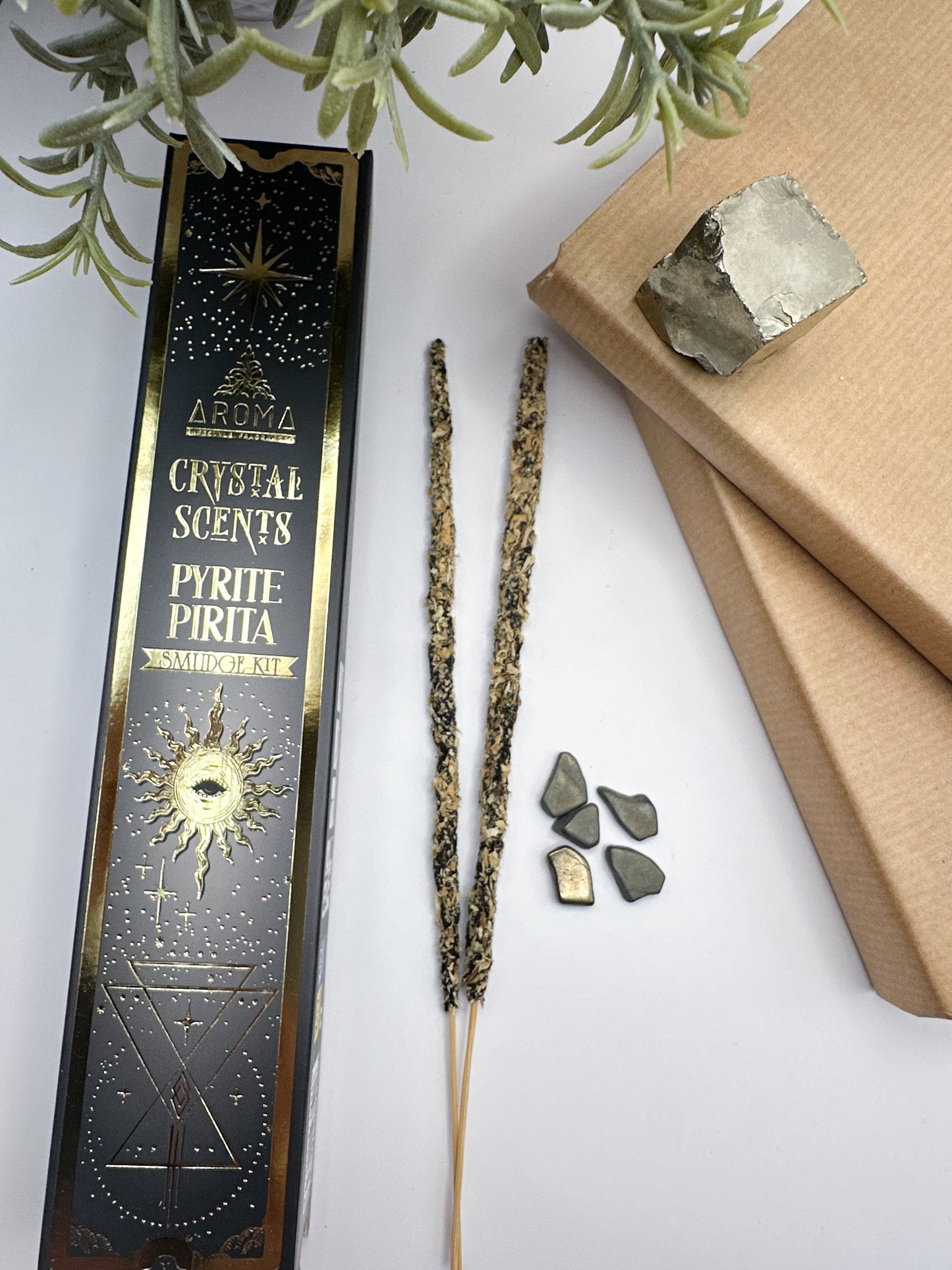 Incienso Crystal Pirita