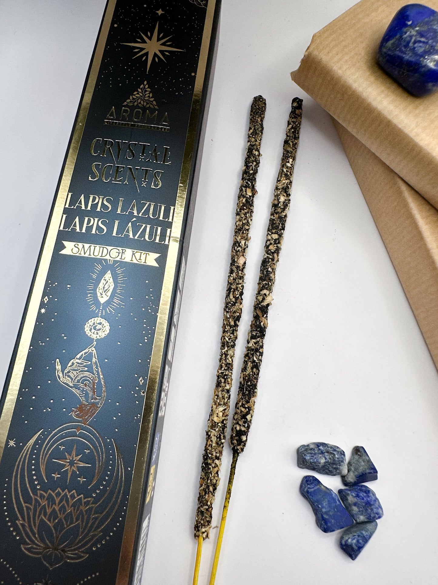 Incienso Crystal Lapis lazuli