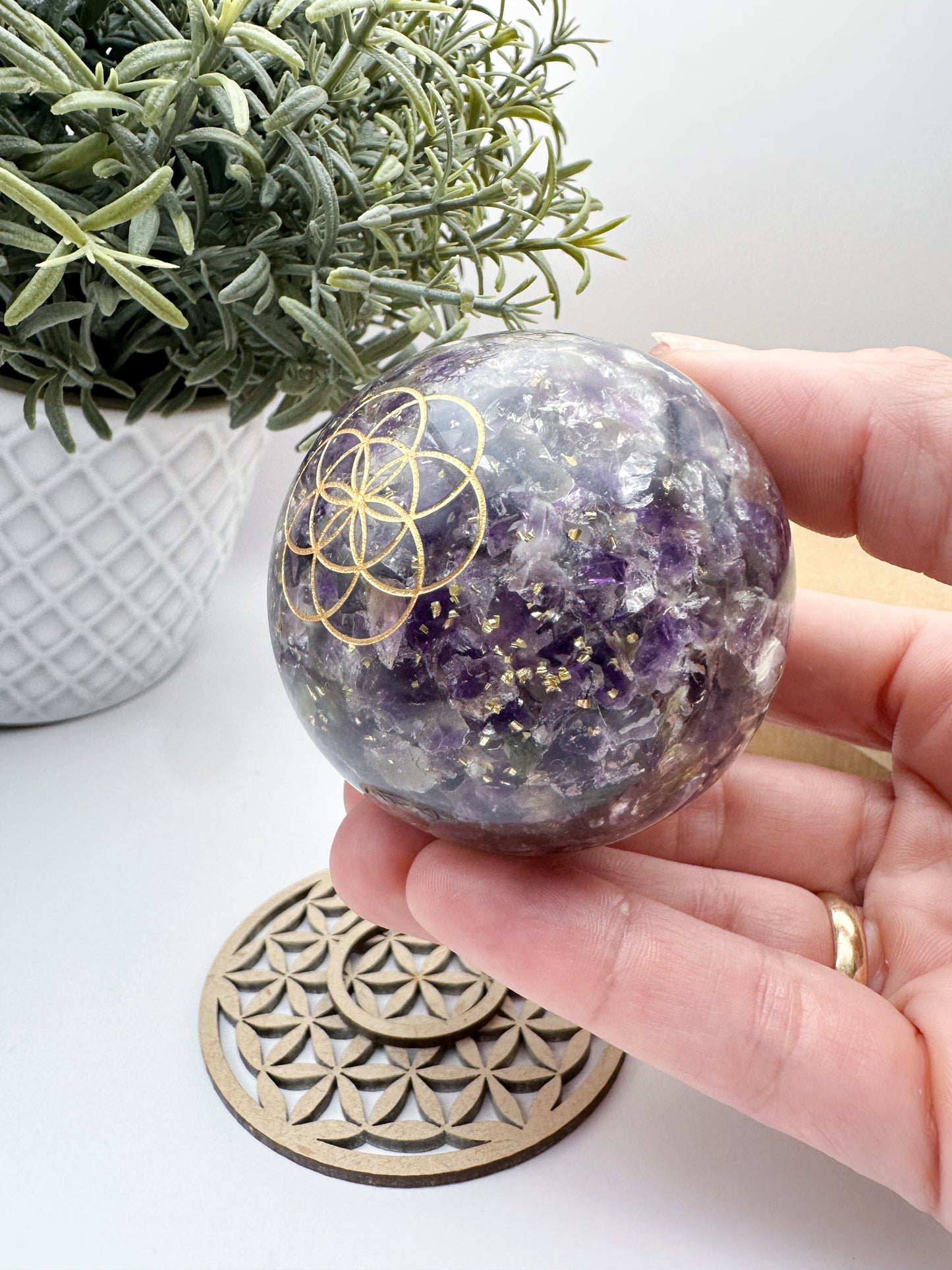 Esfera de orgonita