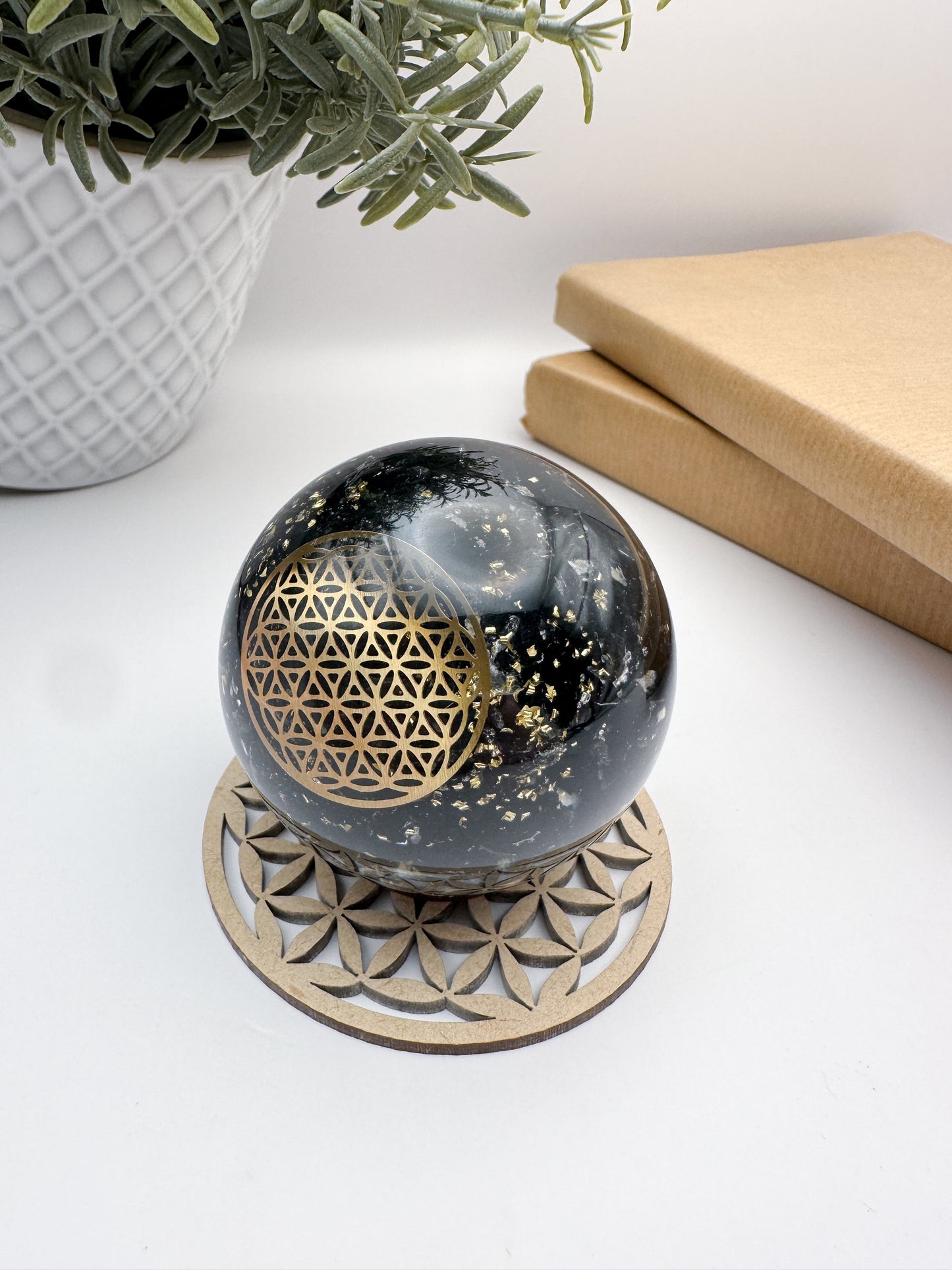 Esfera de orgonita